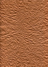 CRINKLED METALIC SHEETS  COPPER